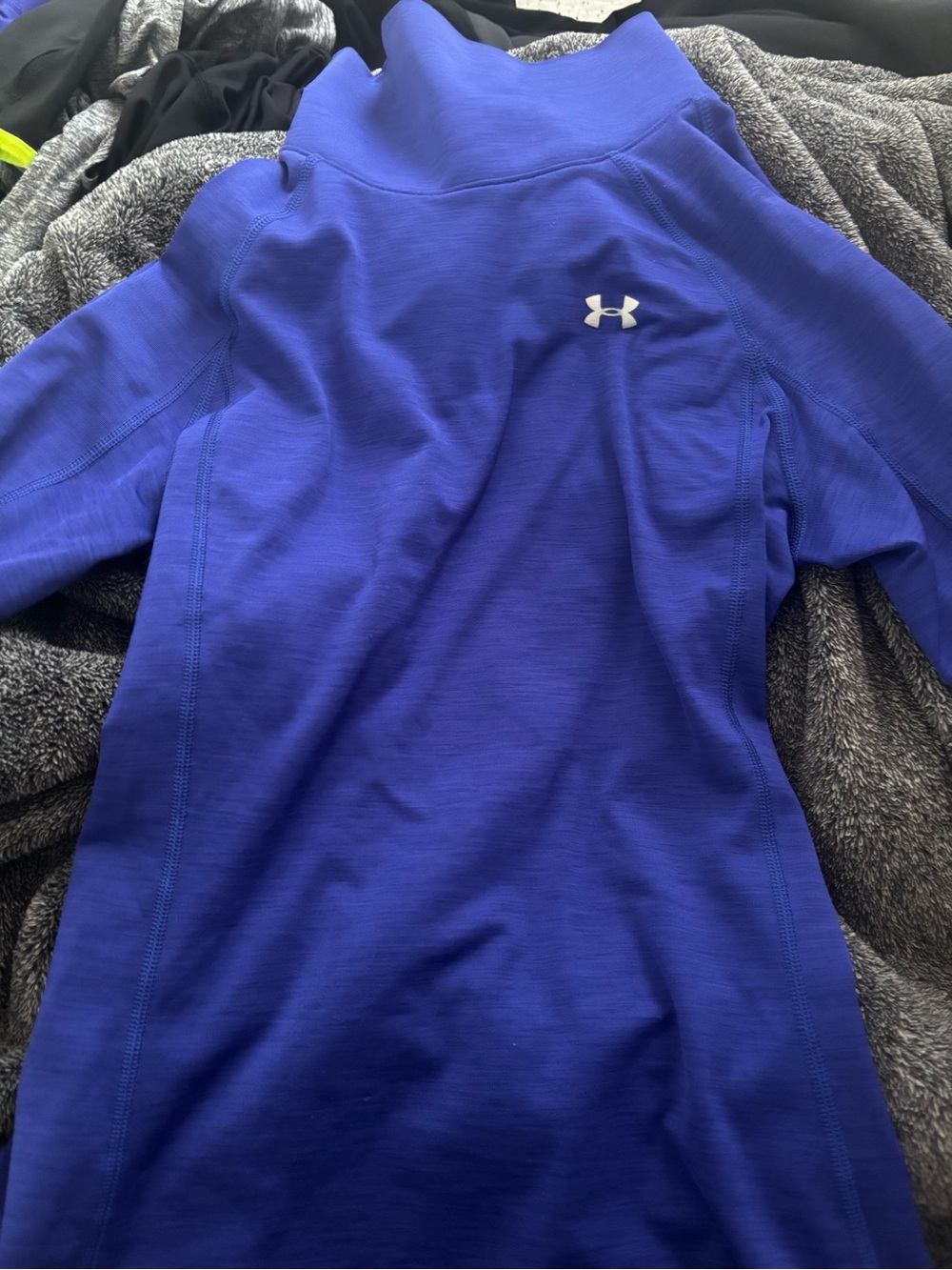 Under Armour Blue ColdGear Performance Hoodie